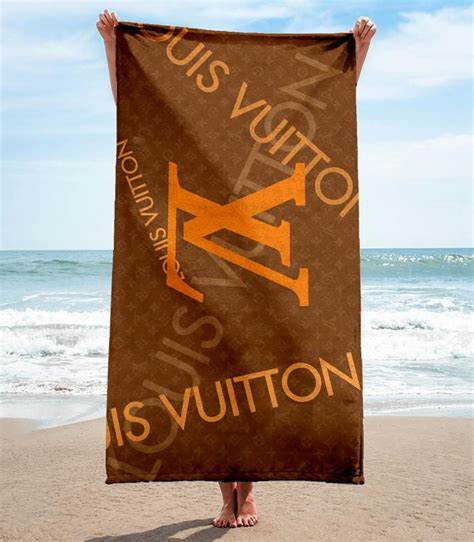 louis vuitton bath towels|louis vuitton beach towel price.